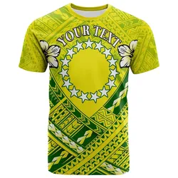 Cook Islands Custom Personalised T Shirts - Cook Islands Flag Camisole Hibiscus Style