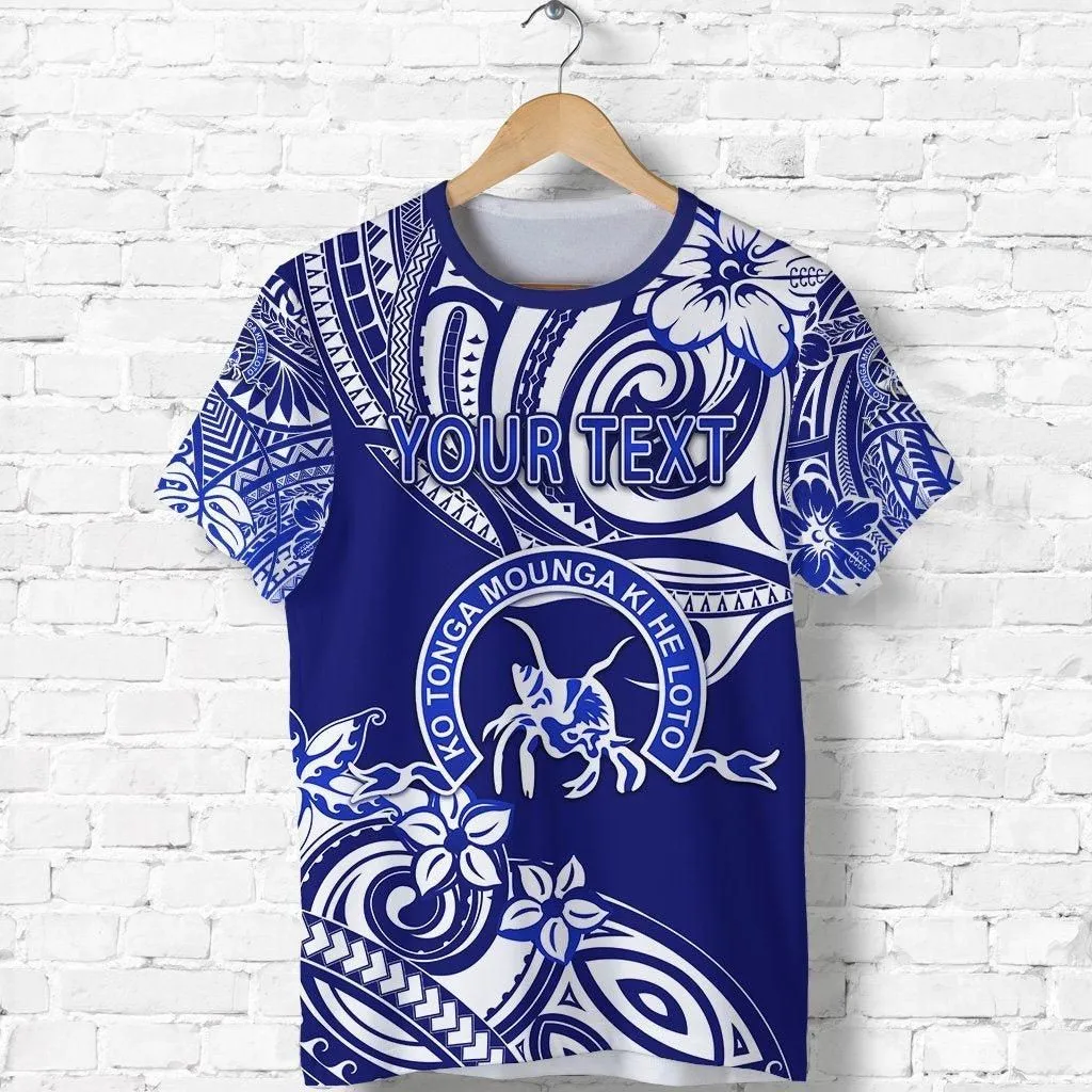 (Custom Personalised) Kolisi Ko Tupou College Tonga T Shirt Unique Vibes - Blue