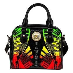 Hawaii Shoulder Handbag - Polynesian Tattoo Reggae