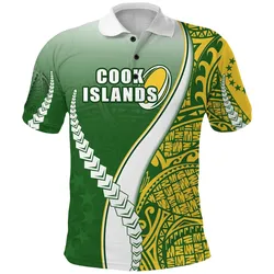 Cook Islands Rugby Polo Shirt Confident Polynesian