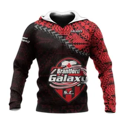 Brantford Galaxy Hoodie Grunge Polynesian Tattoo - CA SOCCER