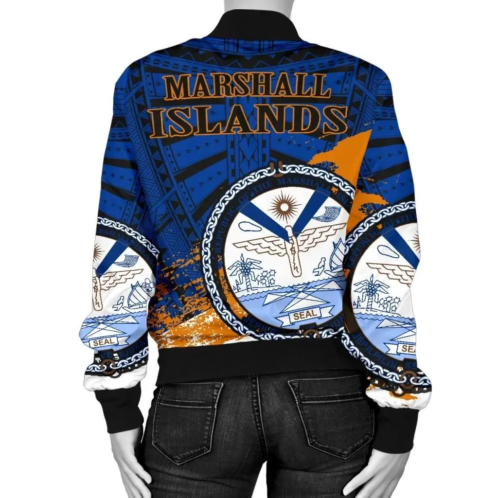 Marshall Islands \bBomber Jacket Special (Women) A02