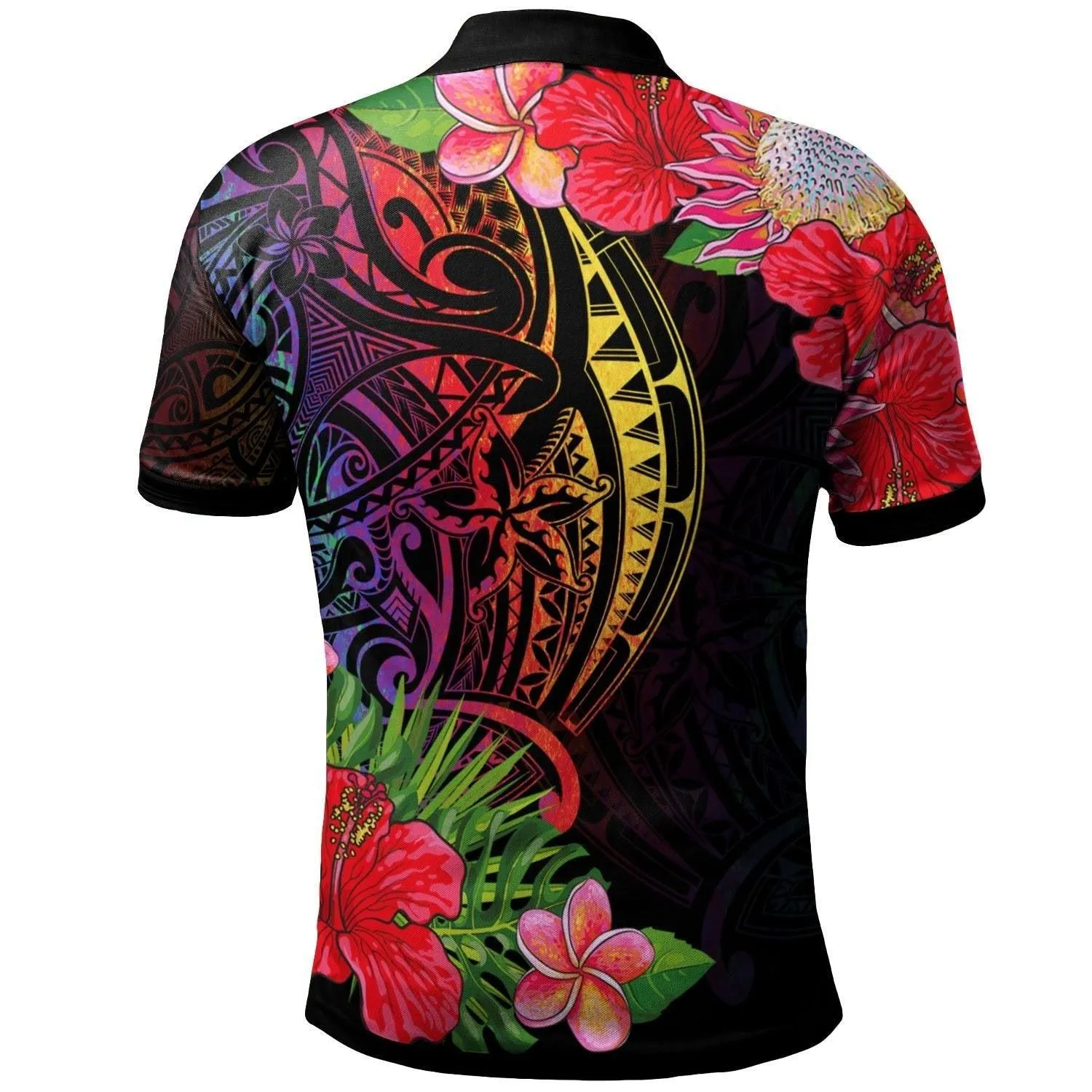 Vanuatu Polo Shirt - Tropical Hippie Style