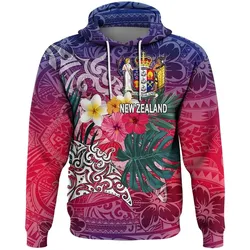Alohawaii Clothing - New Zealand  Style Polynesian Tattoo Hoodie A94