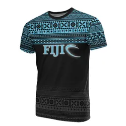 Fiji T-Shirt - Rugby Fijian Tapa Pattern