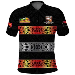 The Hunters PNG Polo Shirt Papua New Guinea Hunters Rugby LT13