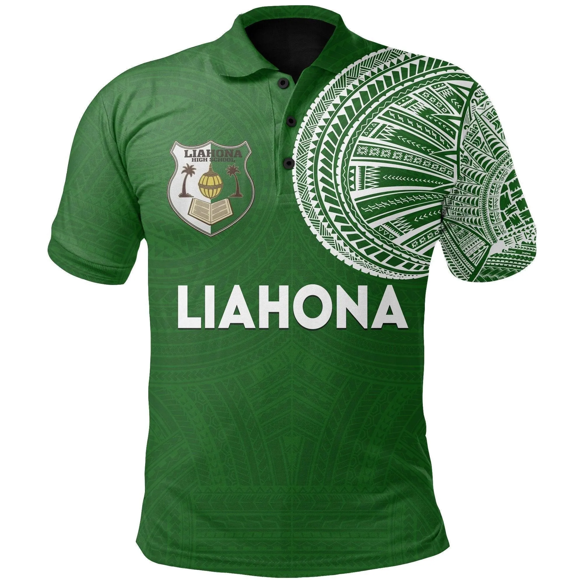 Liahona High School Tonga Polo Shirt Tattoo