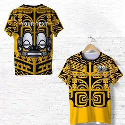 (Custom Personalised) Marquesas Islands T Shirt - Marquesas Tattoo Version 02 LT13