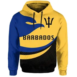 Barbados Hoodie The Beige Hibiscus