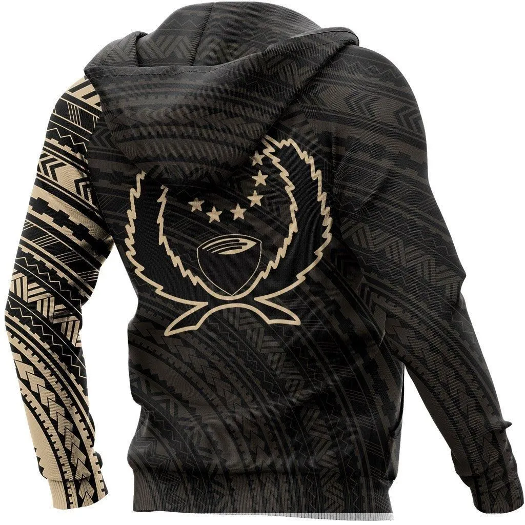 Alohawaii Clothing - Hoodie Pohnpei In My Heart - Tattoo Style A7