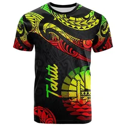 Tahiti Polynesian T shirt - Poly Tattoo Reggae Version