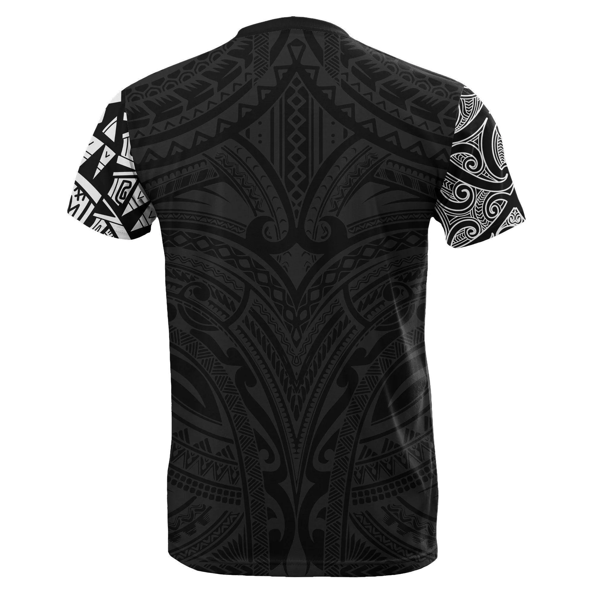 New Zealand T-Shirt, Maori Polynesian Tattoo
