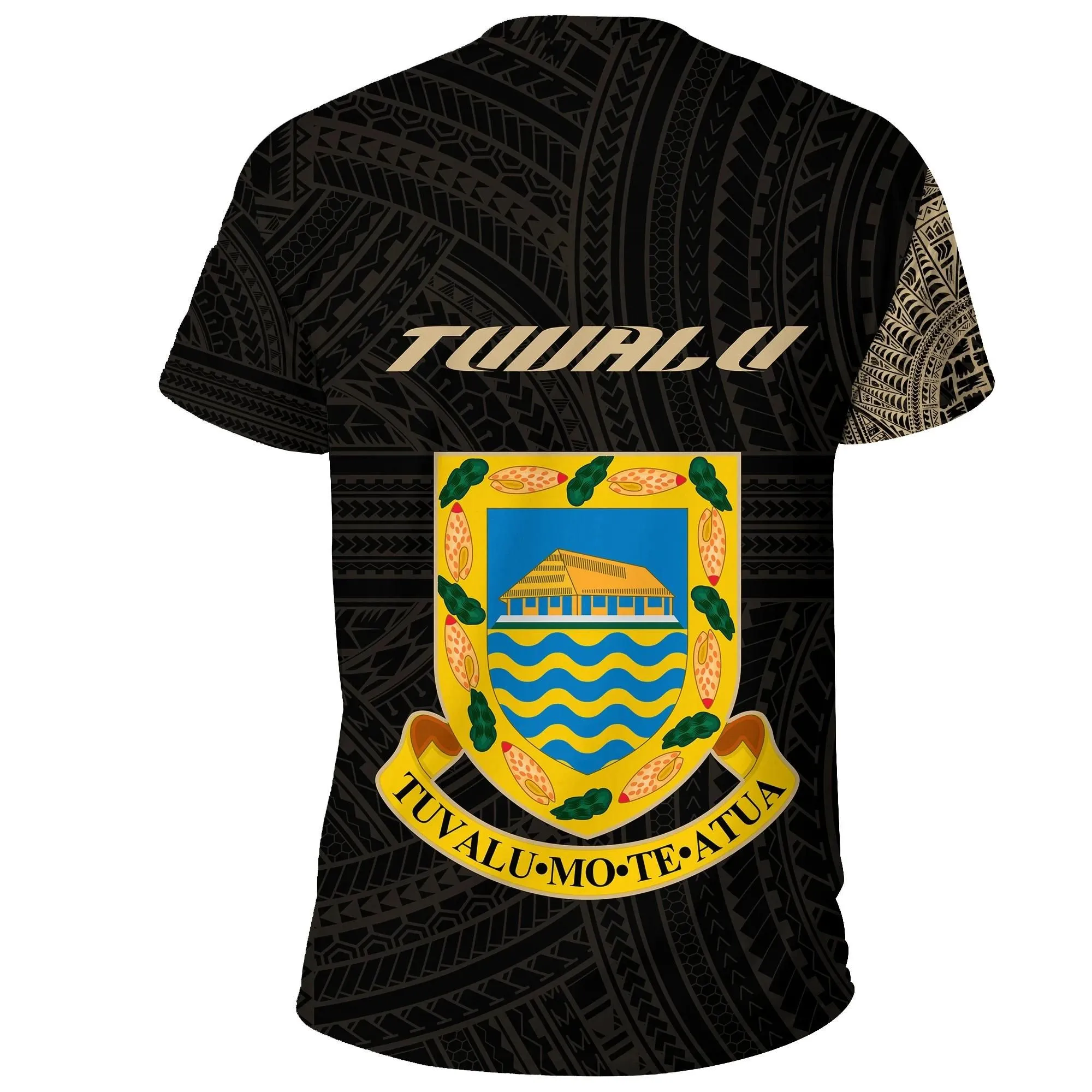 Alohawaii T-Shirt - Tee Tuvalu Polynesian Tattoo Style A31