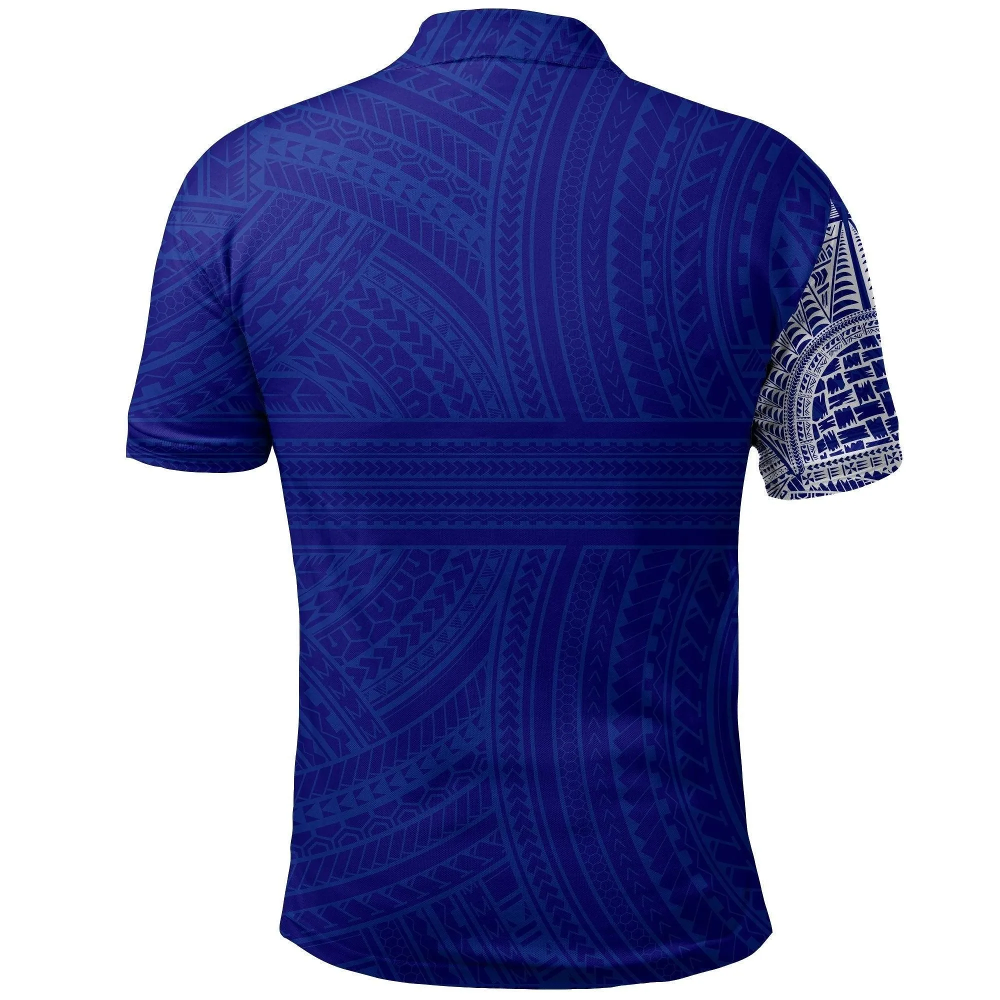Tribal Tattoo Polo Shirt, Polynesian Golf Shirt