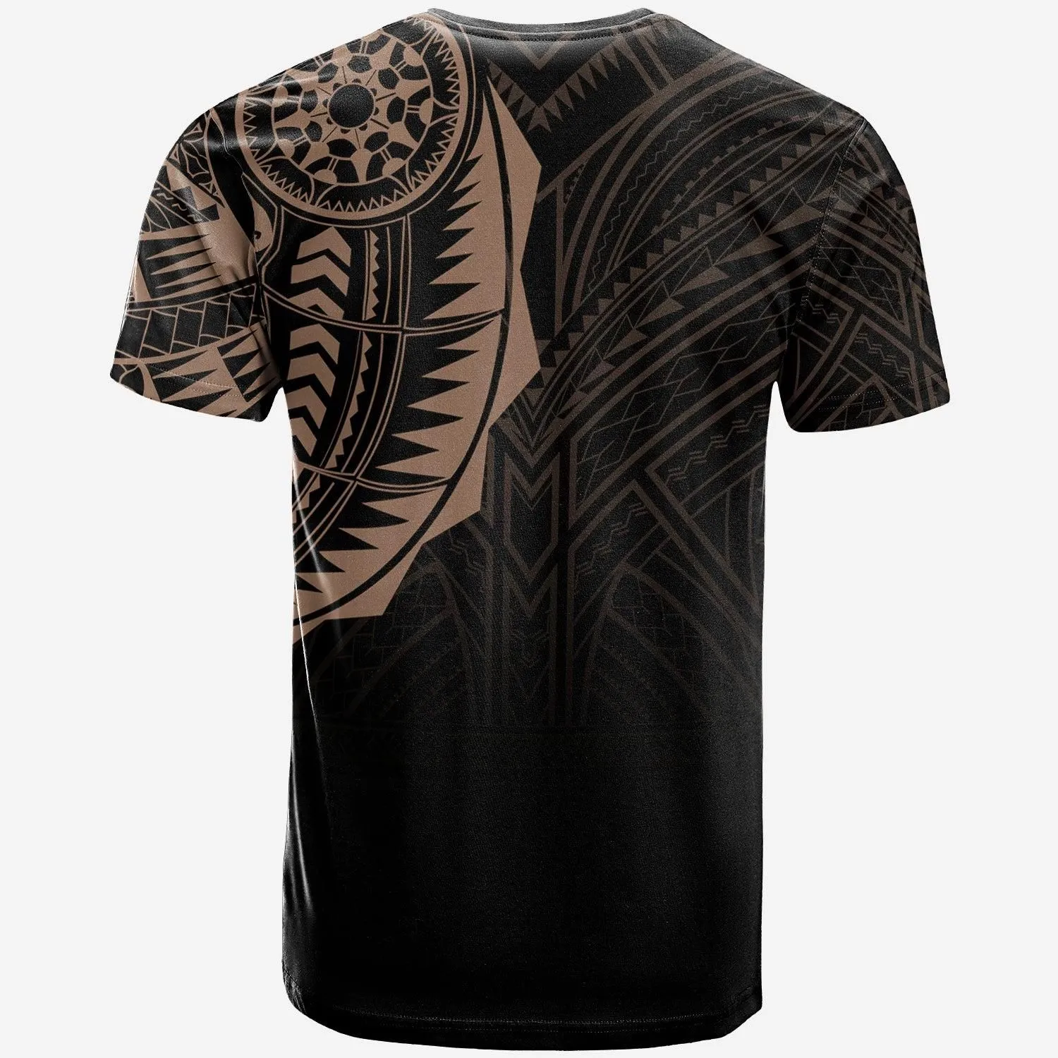 Polynesian Full Sleeve Tattoo T Shirt Blush Color LT7