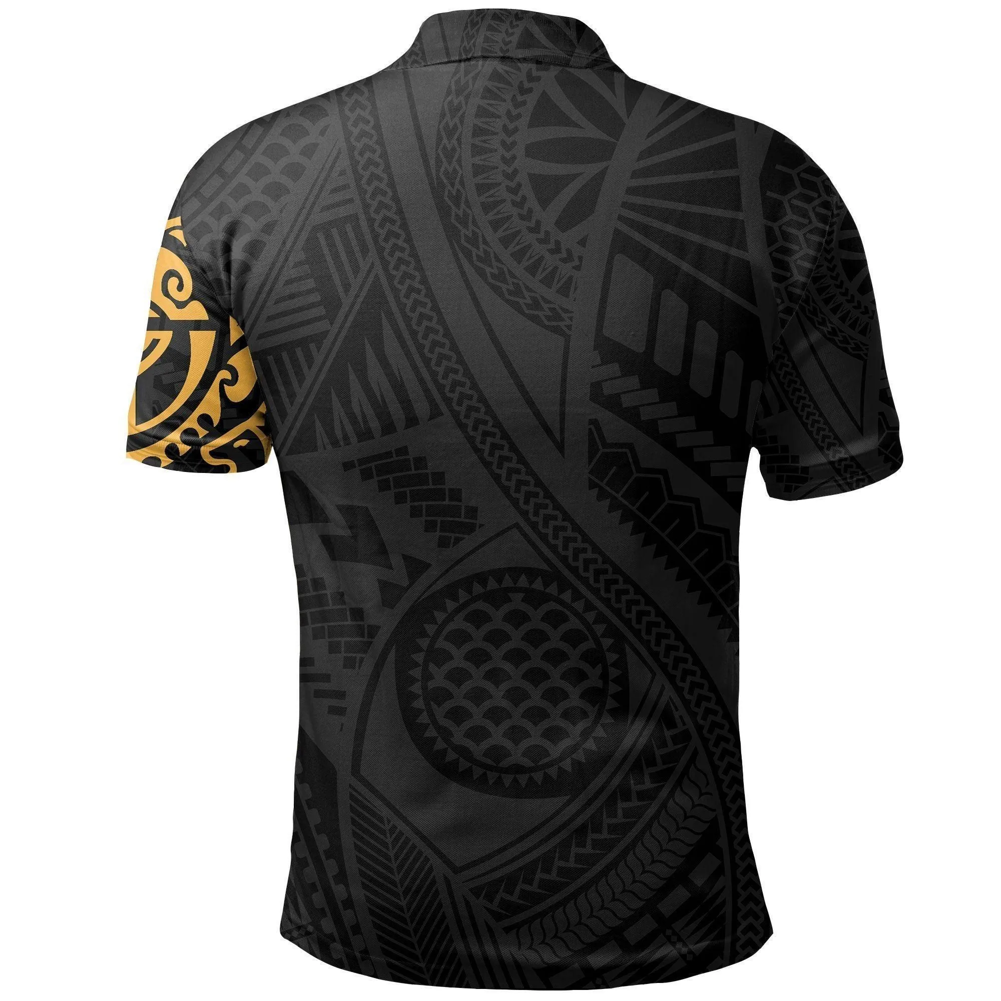Polynesian Pride Polo Shirt - Polynesian Tattoo Polo Shirt