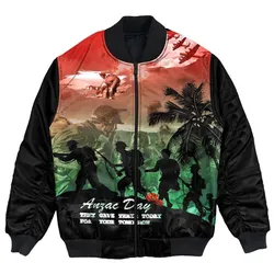 Polynesian Pride Clothing - They Gave Their Today For Your Tomorrow Bomber Jacket