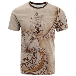 Solomon Islands T shirt - Hibiscus Flowers Vintage Style