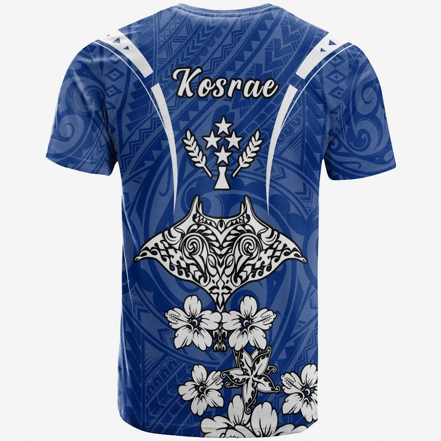 Kosrae T Shirt - Ray Hibiscus