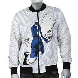 Guam Mens Bomber Jacket - Chamorro Heritage Ver 2