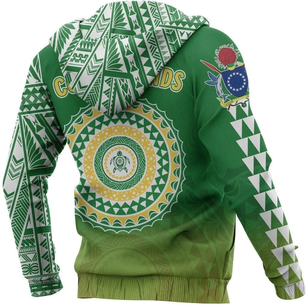 Cook Islands Hoodie - Tattoo Style