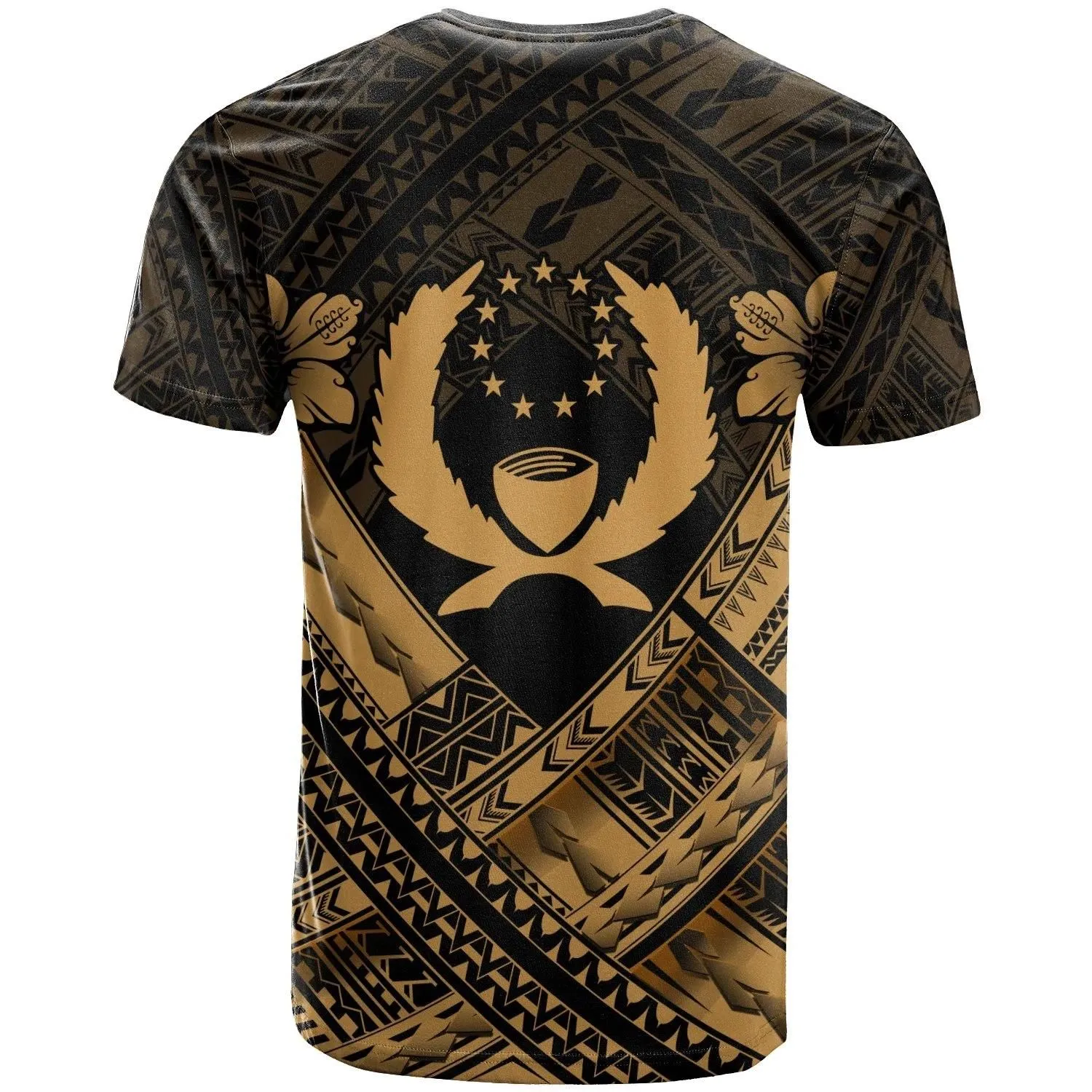 Pohnpei Polynesian  T-Shirts - Pohnpei Gold Seal Camisole Hibiscus Style - BN18
