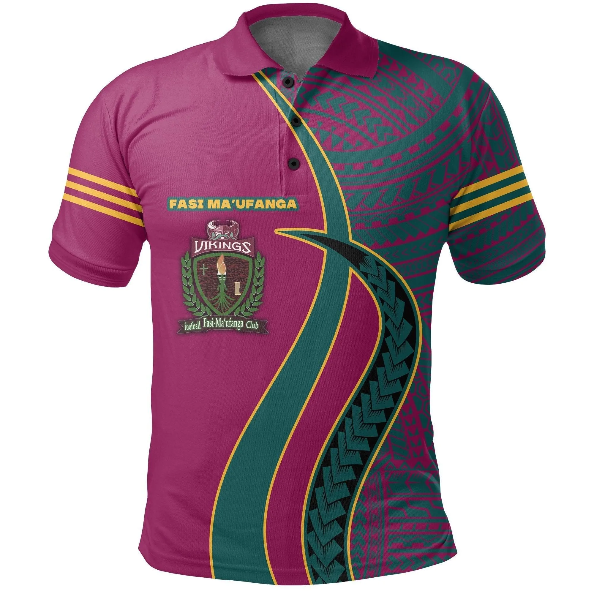 (Custom Personalised) Fasi Maufanga Football Tonga Polo Shirt Special Style LT16