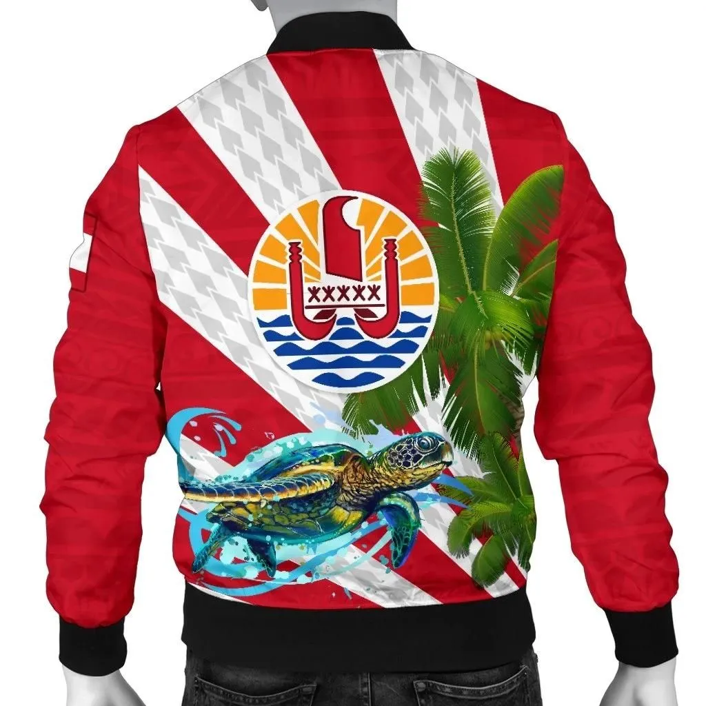Alohawaii Jacket - Bomber Jacket Tahiti Polynesian Light Ray Version K12