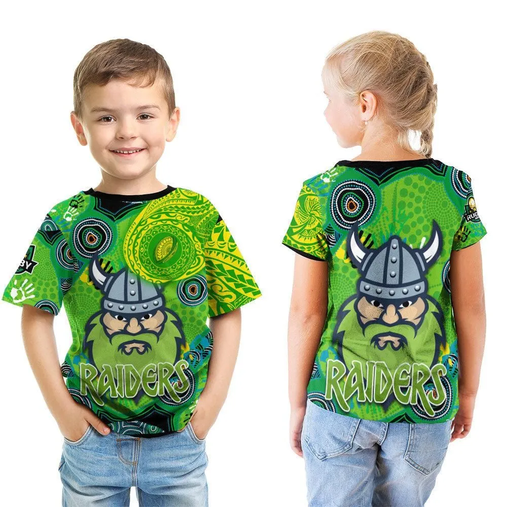 Vibe Hoodie Clothing - Canberra Indigenous Raiders Polynesian Tattoo Style T Shirt
