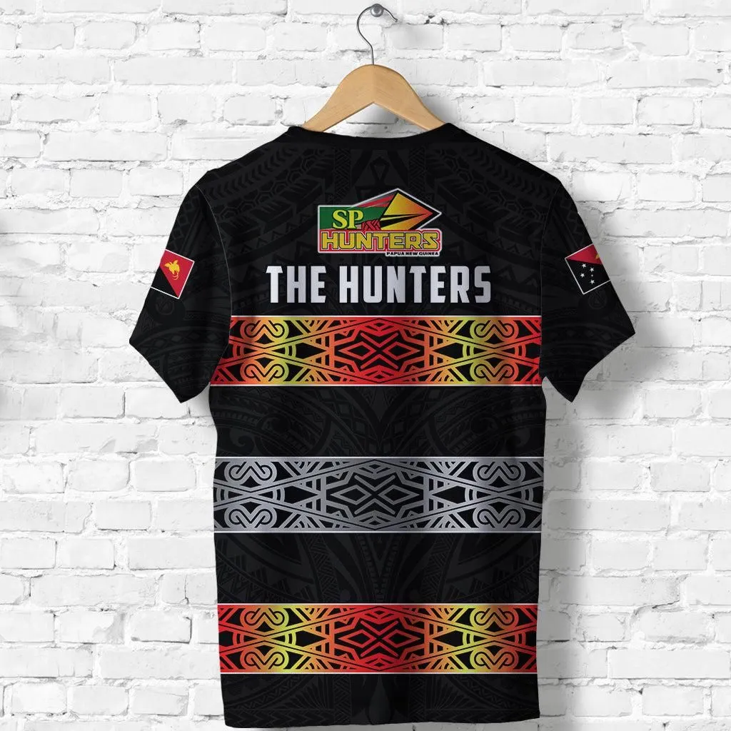 The Hunters PNG T Shirt Papua New Guinea Hunters Rugby LT13