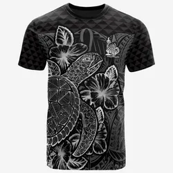 Vibe Hoodie New Caledonia T shirt - New Caledonia Coat Of Arms Turtle Hibiscus Black