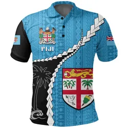 Fiji Masi Rugby Polo Shirt