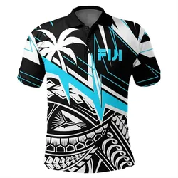 Polynesian Pride Polo Shirt - Fijian Polo Shirt Fiji Rugby 2021 Polo Shirt