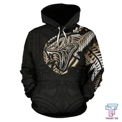 Tmarc Tee Polynesian Snake™ Tattoo on The Chest Hoodie NVD1358