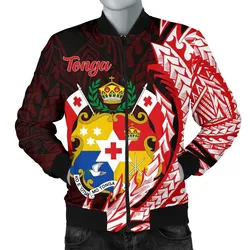 Tonga Mens Bomber Jacket - Wings Style
