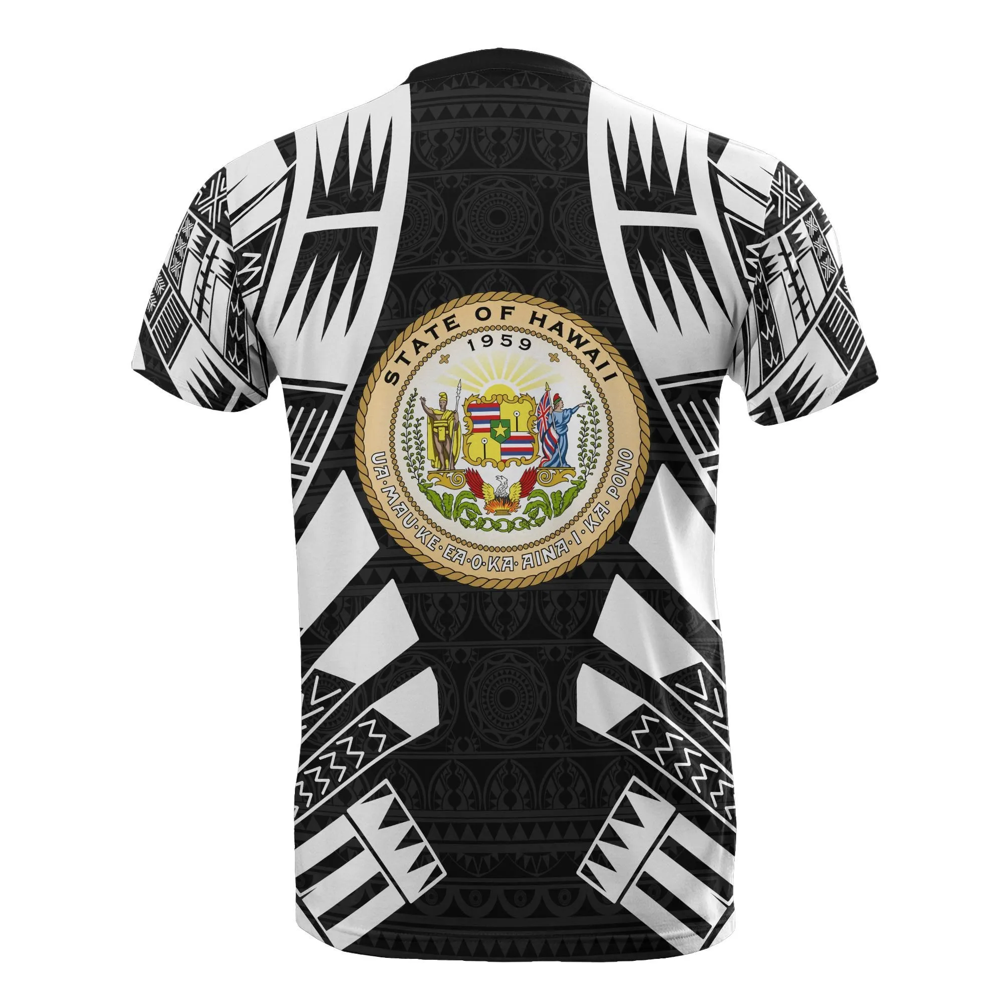 Hawaii T Shirt - Hawaii Seal Polynesian Tattoo Style